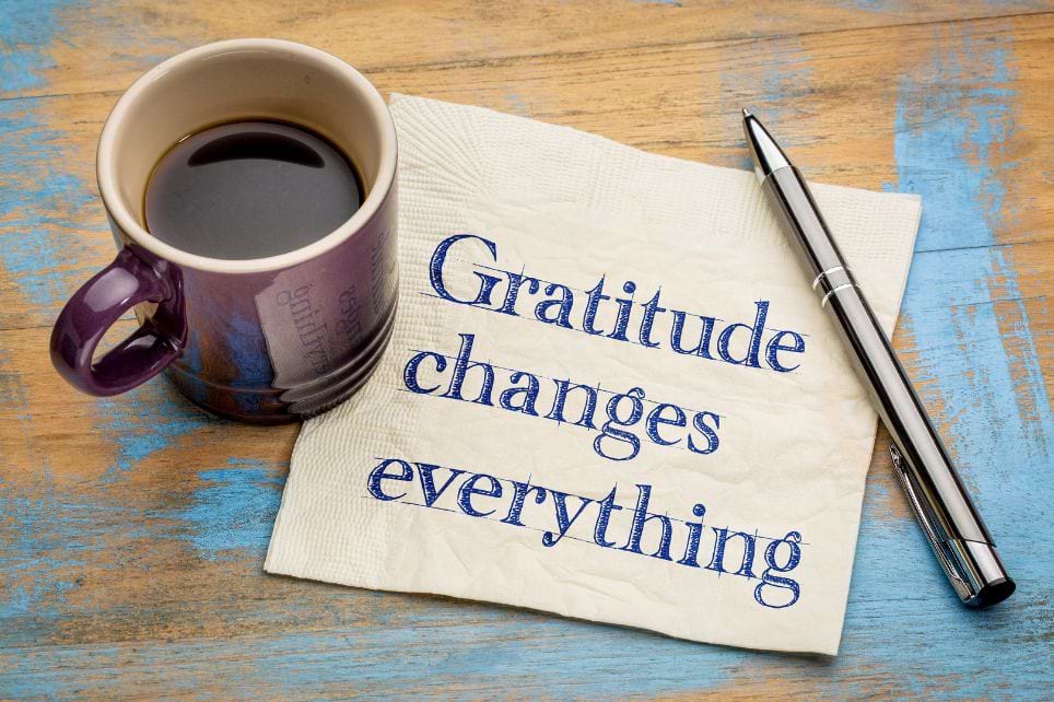 gratitude in manifestation